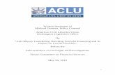 Written Statement of American Civil Liberties Union On ...