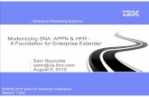 Modernizing SNA: APPN & HPR - A Foundation for Enterprise ...