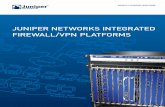 Juniper Networks Integrated Firewall/VPN Platforms