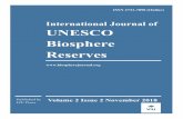 International Journal of UNESCO Biosphere Reserves