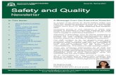 Safety and Quality Newsletter