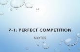 7-1: PERFECT COMPETITION - MS. LOPICCOLO'S WEBSITE