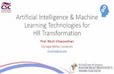 Artificial Intelligence & Machine Learning Technologies ...