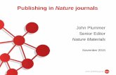 Publishing in Nature journals - NCKU