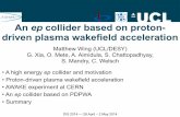 An ep collider based on proton- driven plasma wakefield ...