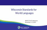 Wisconsin Standards for World Languages