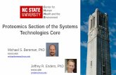 Core Abilities Proteomics - NCSU