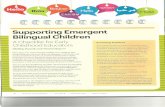 Supporting Bilingual Children - Welcome | Early Educator ...