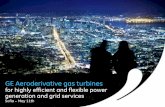 GE Aeroderivative gas turbines