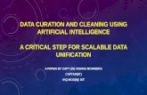 DATA CURATION AND CLEANING USING ARTIFICIAL INTELLIGENCE