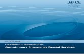 Out-of-hours Emergency Dental Services