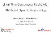 Linear Time Constituency Parsing with RNNs and Dynamic ...