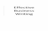 Effective Business Writing - Find Time