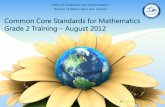 Common Core Standards for Mathematics Grade 2 Training ...