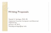 Writing Proposals - Mayagüez