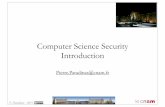 Computer Science Security Introduction