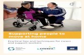 Supporting people to move at home