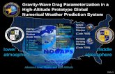 Gravity-Wave Drag Parameterization in a High-Altitude ...