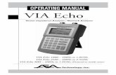 OPERATING MANUAL VIA Echo - res.cloudinary.com