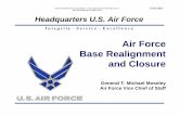 Air Force Base Realignment and Closure