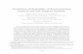 Prediction of Reliability of Environmental Control and ...