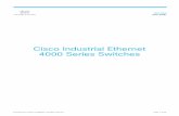 Cisco Industrial Ethernet 4000 Series Switches Data Sheet