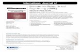 Biomaterials Research and Engineering (IJBRE)