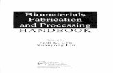Biomaterials Fabrication and Processing HANDBOOK