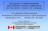 AIR QUALITY MANAGEMENT AND MARINE VESSEL EMISSIONS …