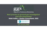 Best practice in ground‐gas investigation and risk ...