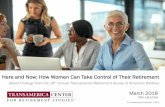 Here and Now: How Women Can Take Control of Their Retirement