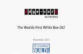 The Worlds First White Box OLT - Open Networking Foundation