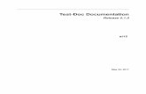 Test-Doc Documentation
