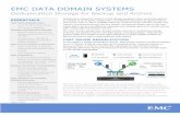 Data Sheet: EMC Data Domain Systems