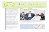 Winter Newsletter 2014 - Children First Foundation