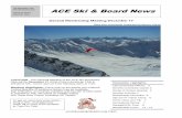 The Newsletter of the ACE Ski & Board Club ACE Ski & Board ...