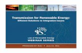 Transmission for Renewable Energy