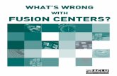 WITH FUSION CENTERS? - American Civil Liberties Union (ACLU)
