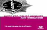 GUIDE FOR POLICE CONDUCT AND BEHAVIOUR