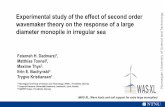 Experimental study of the effect of second order wavemaker ...