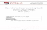 Operational Experience Log Book - Steam Training