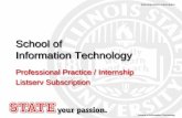 Internship List - Illinois State University