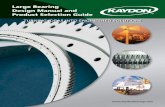 Large Bearing Design Manual and Product Selection Guide