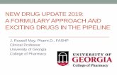 NEW DRUG UPDATE 2019: A FORMULARY APPROACH AND