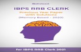 IBPS RRB CLERK - download.oliveboard.in