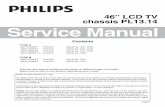 46” LCD TV chassis PL13.14 Service Manual