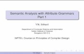 Semantic Analysis with Attribute Grammars Part 1