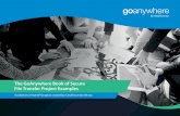 The GoAnywhere Book of Secure File Transfer Project Examples