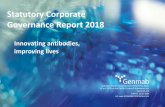 Statutory Corporate Governance Report 2018