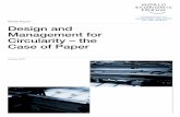 White Paper Design and Management for Circularity – the ...
